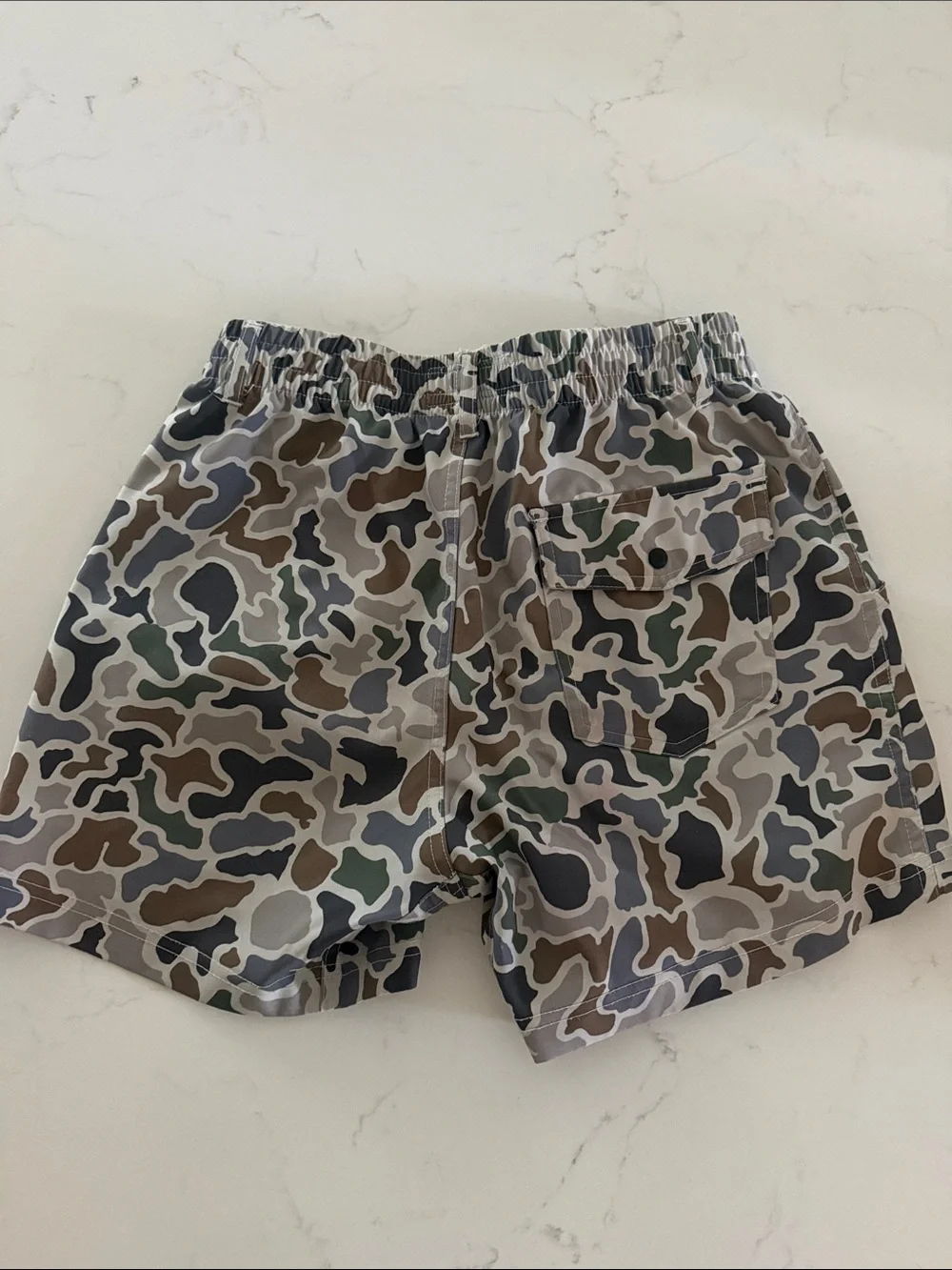 Local Boy Kids' Camo Shorts - Green/Brown/Gray